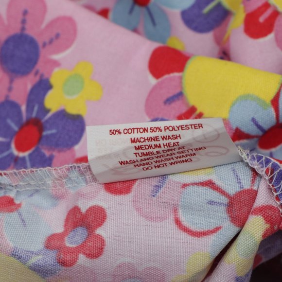 NOS Vintage 70s Floral Print Muumuu Dress Large - Picture 9 of 9